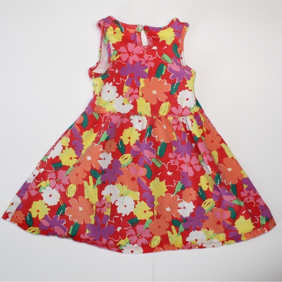 Vintage floral sundress tag hard to read might say small in young girls sizing - Picture 2 of 4